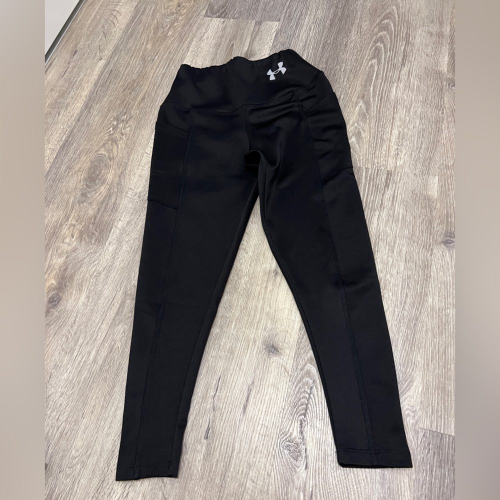 Under Armour Jet Black Athletic Leggings